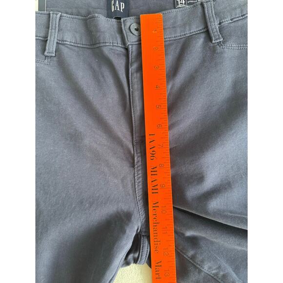 NWT GAP WOMEN NAVY STRETCH SKINNY PANT Chinos SIZE 14 Business Casual - Picture 12 of 16